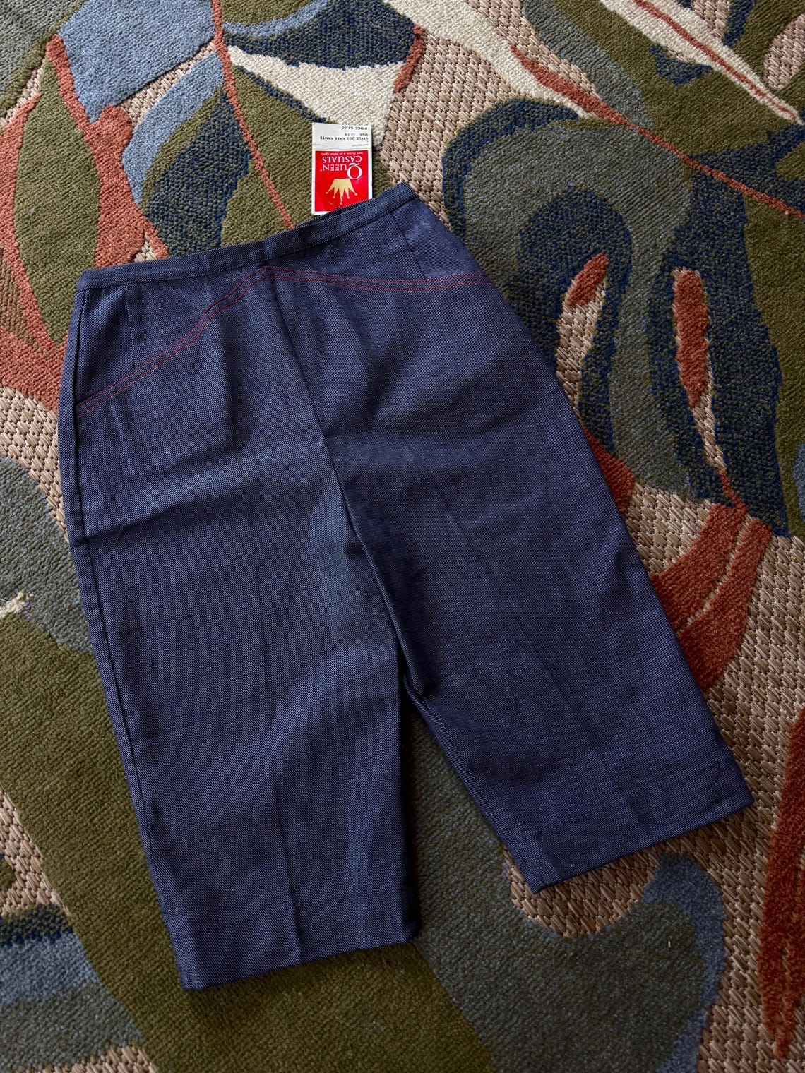 1950s deadstock denim Capris
